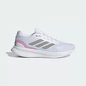 Adidas 愛迪達 Runfalcon 5 W [JI3981] 女 慢跑鞋 跑鞋 運動鞋 透氣 舒適 基本款 白粉