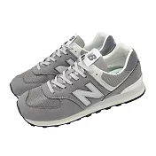 New Balance NB 休閒鞋 574 男鞋 女鞋 城堡灰 經典 復古 皮革 情侶鞋 U574SNV-D