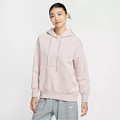 NIKE AS W NSW PHNX FLC OS PO HOODIE 女連帽上衣-DQ5861667 2XL 粉紅色