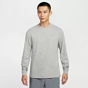 NIKE AS M NK DF PRIMARY LS TOP 男 長袖上衣-FB8586063 2XL 灰色