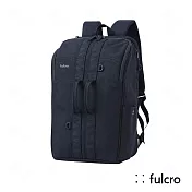 【fulcro】ESSENCE 系列-簡約多功能後背包(Double)(多色可選)(日本空運來台x授權台灣經銷) 黑色