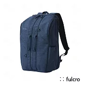 【fulcro】ESSENCE 系列-簡約多功能後背包(Double)(多色可選)(日本空運來台x授權台灣經銷) 深藍色