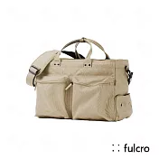 【fulcro】Explorer系列-簡約多功能手提肩背包(boeing)(多色可選)(日本空運來台x授權台灣經銷) 淺褐色