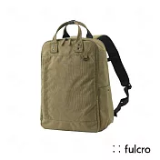 【fulcro】City系列-簡約手提後背包(oblong)(多色可選)(日本空運來台x授權台灣經銷) 橄欖綠