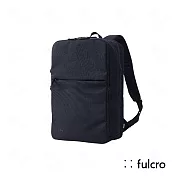 【fulcro】Co-worker系列-簡約多功能後背包(note)(多色可選)(日本空運來台x授權台灣經銷) 黑色