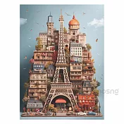 巴黎艾菲爾鐵塔 1000片 Anatolian拼圖