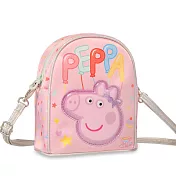 Tiger Family Fun Time時尚兩用斜背包-佩佩豬 粉紅豬小妹聯名款 佩佩豬