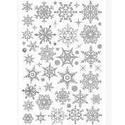 時尚壁貼-XH-003 銀色裝飾貼