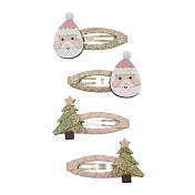 英國Mimi & Lula_AW25_Xmas聖誕老公公滴答夾4入