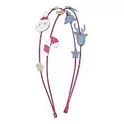 英國Mimi & Lula AW25_Xmas聖誕艾莉絲雙層髮圈