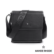 MANDE RHODE - 曼德羅德 - 真皮訂製經典掀蓋斜背包 - A8888K