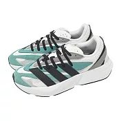 adidas 慢跑鞋 Lightblaze 男鞋 白 黑 綠 緩震 運動鞋 愛迪達 JR3462