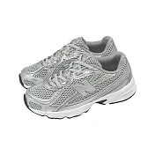 New Balance NB 休閒鞋 740 寬楦 中童 小朋友 雨雲灰 金屬銀 緩震 運動鞋 PZ740SG-W 19cm GREY/SILVER