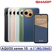 【登錄送聯名殼 另送耳機+雙肩包等禮】SHARP 夏普 AQUOS sense10 5G 6.1吋 S7sGen3 6.1吋 8G/256G 智慧型手機 米蘭粉