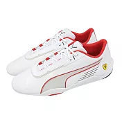 Puma 賽車鞋 Ferrari R-Cat Machina 男鞋 白 紅 皮革 法拉利 休閒鞋 307893-02