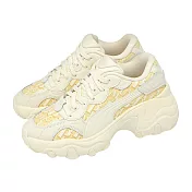 Puma 休閒鞋 Pulsar Wedge Wns Monogram 女鞋 米 厚底 增高 老爹鞋 402240-01