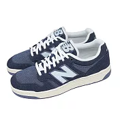 New Balance NB 休閒鞋 BB480 男鞋 女鞋 深藍 復古 拼接 單寧 情侶鞋 BB480LDD-D 23.5cm DENIM BLUE/SKU BLUE