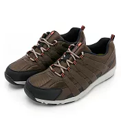 MOONSTAR月星 5E寬楦輕量健走鞋 JP25.5 咖啡