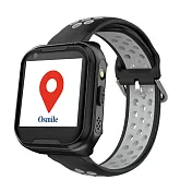 Osmile ED1000 個人衛星定位器手錶｜盲人語音報時 × 醒目 SOS × 安心守護 灰黑