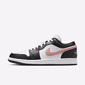 Nike Air Jordan 1 Low [553558-165] 男 運動休閒鞋 AJ1 低筒 喬丹 穿搭 黑白粉