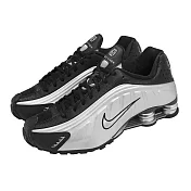 Nike 休閒鞋 Shox R4 男鞋 女鞋 黑 銀 復古 彈簧鞋 HQ1988-007