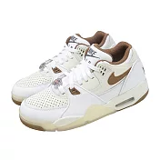 Nike 休閒鞋 Air Flight 89 Low 男鞋 NAI-KE 白 棕 復古 低筒 氣墊 IB8866-121