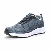 MOONSTAR月星 3E寬楦輕柔健走鞋 JP25 深藍