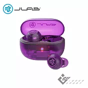 JLab GO POP ANC 真無線藍牙耳機 晶透紫