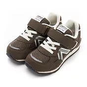 MOONSTAR月星 ALL HI 優-元氣HI機能童鞋 18 深棕