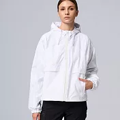 【荒野wildland】女山系防潑短版寬鬆外套 199北歐白 S 199北歐白