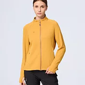 【荒野wildland】女stretch輕量超暖中層外套124藤黃色 S  124藤黃色