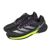 adidas 網球鞋 Defiant Speed 2 M 男鞋 黑 黃 輕量 緩震 支撐 愛迪達 IH3091