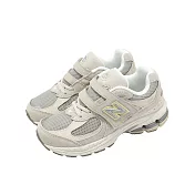 New Balance NB 休閒鞋 2002R 寬楦 中童 小朋友 米白 魔鬼氈 千禧跑鞋 PV2002RT-W 19cm IVORY/BEIGE