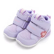 MOONSTAR月星 HI系列3E寬楦寶寶學步鞋 12.5 紫