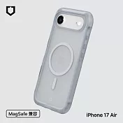 犀牛盾 iPhone Air(6.5吋) AirX極致氣墊緩衝磁吸手機殼(MagSafe兼容)-  流變灰