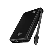 【BESTHOT】Cowhorn C04 22W 可拆線式快充行動電源  黑色