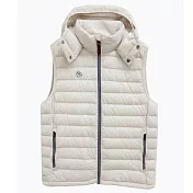 【荒野wildland】男700FP可拆帽輕暖羽絨背心227鵝卵石 L 227鵝卵石