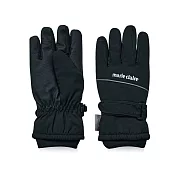 【ONEDER 旺達】美麗佳人防水手套 保暖加絨手套 止滑防風機車手套-  斜紋-黑 MC-HW07-1