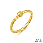 【點睛品】網路獨家款 守護夢想 黃金戒指_計價黃金(港圍17)