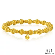 【點睛品】福祿延綿 鑽石黃金手鍊