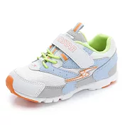 MOONSTAR月星 速乾競速鞋 16 白綠