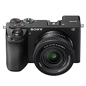 【SONY 索尼】 ILCE-6700K 數位相機+SELP16502 電動變焦鏡組 黑色