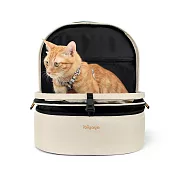 【IBIYAYA依比呀呀】FC2462 強力磁吸扣版★愛的抱抱敞篷寵物背包-暖杏