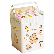 【環安家居】卡皮巴拉丙烯麥克筆 學生麥克筆 （美術專用 彩繪筆 馬克筆 可水洗) 36色