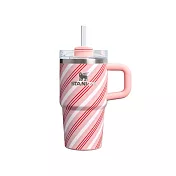 STANLEY 冒險系列 吸管隨手杯2.0 0.59L / 草莓拐杖糖