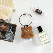 Romane Brunch brother 早午餐兄弟迷你鑰匙圈吊飾 貓頭鷹