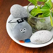 Romane Brunch brother 早午餐兄弟迷你鑰匙圈吊飾 灰色POMPOM