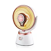 【SONGEN松井】日系12吋瞬熱式碳素電暖器 SG-D90TY 白