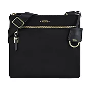 TUMI VOYAGEUR TULA系列尼龍輕便斜背包 黑
