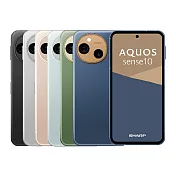 Sharp AQUOS sense10 (8G/256G) 軍規防摔防水機※送支架※ 里斯本綠